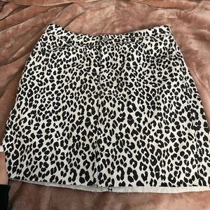 Leopard Mini skirt